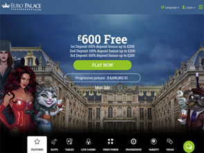 EuroPalace Casino Home